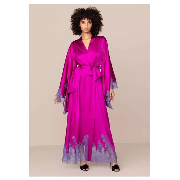 New! Rare AGENT PROVOCATEUR Elizabelle Silk Gown - Picture 5 of 16